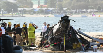 Two helicopters collide in Australia, killing 4