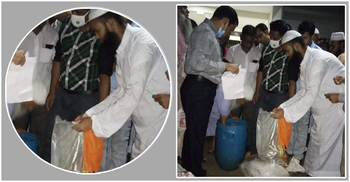 ঘরে থাকা ১৫টি বস্তায় পাওয়া গেল আট মণ মা ইলিশ