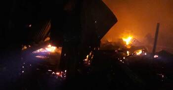 হবিগঞ্জে ভয়াবহ অগ্নিকাণ্ড