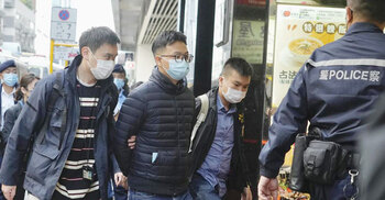 Hong Kong police raid online news outlet, arrest 6