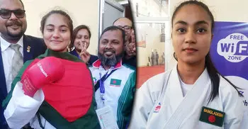 Bangladeshi karateists win 3 gold on 3rd day