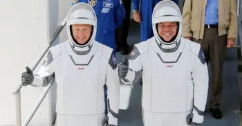 SpaceX launch: Nasa astronauts begin historic mission on private spaceship