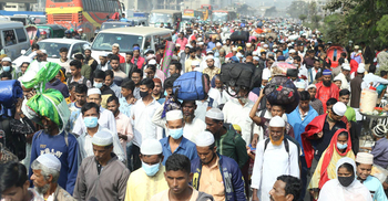 ইজতেমায় এসেও আখেরি মোনাজাত করা হলো না আনিসের