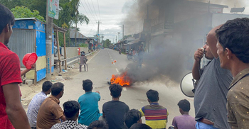 বাদলের ওপর কাদের মির্জার নেতৃত্বে হামলার পর কোম্পানীগঞ্জে হরতাল