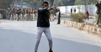 Jamia student shot at India CAA rally