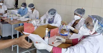 Nearly 20,000 coronavirus cases in India in 24-hr for first time