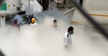 Oxygen leak leaves 22 Covid patients dead in India
