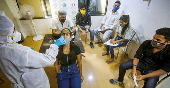 India registers 50,357 new coronavirus cases, total tally over 84.62 lakh