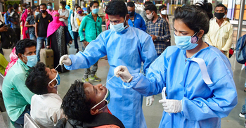 India records 37,154 new cases, 724 fresh fatalities