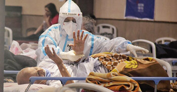 India records highest daily spike with 3.49 Lakh COVID-19 cases