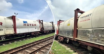 Another Indian Oxygen Express arrives