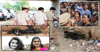 ধর্ষণ শেষে পুড়িয়ে হত্যা, ধর্ষকদের পিটিয়ে মারার দাবিতে থানা ঘেরাও