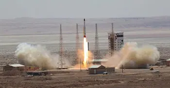 Iran launches its first military satellite