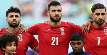 Iran refuse to sing national anthem in World Cup opener