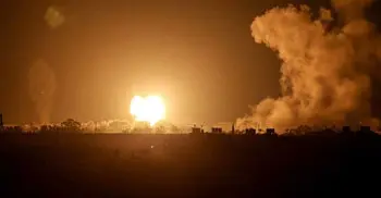 Israel bombs Gaza after rocket fire as UAE, Bahrain sign deals