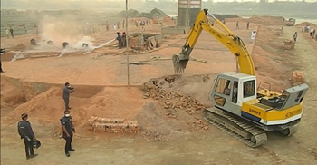 গুঁড়িয়ে দেয়ার পর পাঁচ ইটভাটাকে ২৩ লাখ টাকা জরিমানা