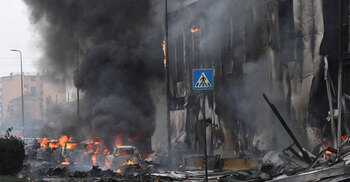 Milan plane crash: 8 dead as private jet hits building