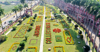 নতুন সাজে যশোরের কালেক্টরেট ভবন