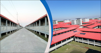 ভাসানচর যেন সাজানো-গোছানো আবাসিক এলাকা