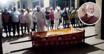 সাংবাদিক বুলবুলের বাবার দাফন সম্পন্ন