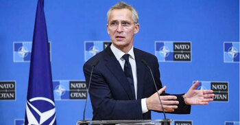 NATO chief rejects Russian demand to deny Ukraine entry