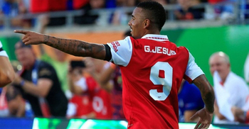 Jesus on target as Arsenal thrash Chelsea