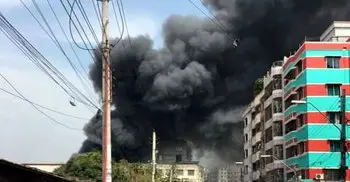 Mirpur Jhut Patti catches massive fire