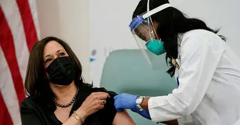 Kamala Harris receives Coronavirus vaccine live on television