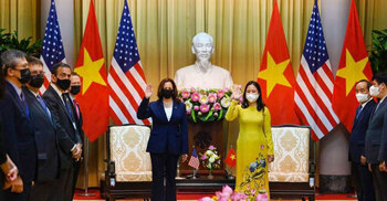 China state media says US VP Harris seeking to divide Asia