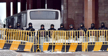 Troops told to fire without warning in Kazakhastan