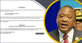 প্যানডোরা পেপারস: কেনিয়ার প্রেসিডেন্টেরও গোপন তথ্য ফাঁস