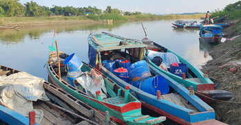 ভরা মৌসুমেও কাপ্তাই হ্রদে মিলছে না মাছ