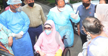 কোয়ারেন্টাইন শেষে খালেদার স্বাস্থ্য পরীক্ষা