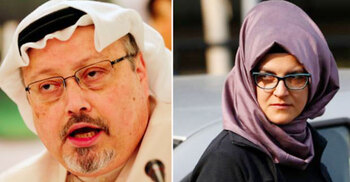 Khashoggi’s fiancee sues Saudi crown prince