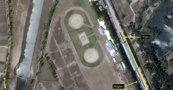 Kim Jong-un’s train possibly spotted at North Korean resort