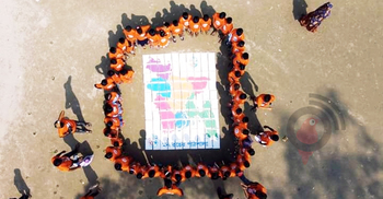 কুড়িগ্রামে শিশুদের মেধা বিকাশে কাজ করছে ‘মন রঙের পাঠশালা’