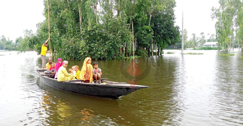 বিপৎসীমার ওপরে ধরলা-ব্রহ্মপুত্রের পানি, পানিবন্দি অর্ধলাখ মানুষ