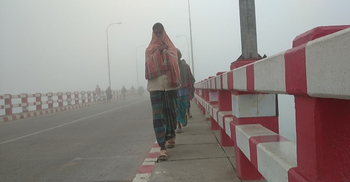 শীতে কাঁপছে কুড়িগ্রাম