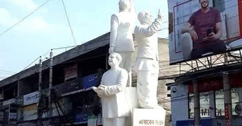 বঙ্গবন্ধুর ম্যুরালে উন্মত্ত আচরণ: যুবক আটক, ৩ পুলিশ প্রত্যাহার
