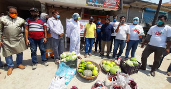 কুষ্টিয়ায় ‘ভ্রাম্যমাণ ফ্রি বাজার’ উদ্বোধন