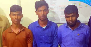 কিশোরীকে দলবেঁধে ধর্ষণ, তিন যুবক গ্রেফতার