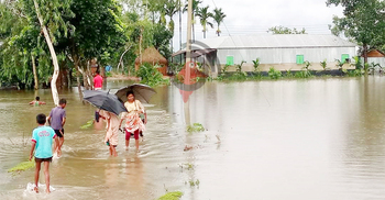 তিস্তায় পানি কমলেও বাড়ছে ভাঙন