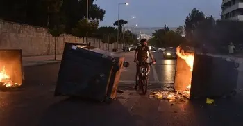 Protests rock Lebanon as currency collapses