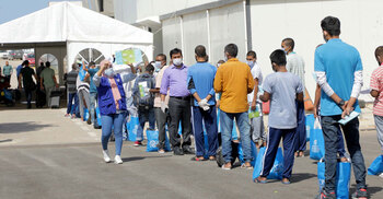 9 Mizdah attack survivors, 155 other Bangladeshi migrants return home