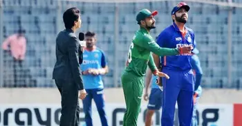 Bangladesh choose to bat first against India in 2nd ODI