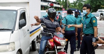 791 held in Dhaka on 10th day of strict lockdown