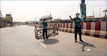 Strict lockdown begins