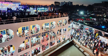 ঢাকা-পটুয়াখালী নৌরুটে যাত্রীদের চাপ