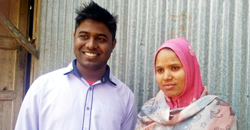 প্রেমের টানে বাংলাদেশে এসে ঘর বেঁধেছেন নেপালি তরুণী