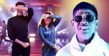 এবার ‘কাঁচা বাদাম’র তালে নাচলেন মাধুরী-রিতেশ